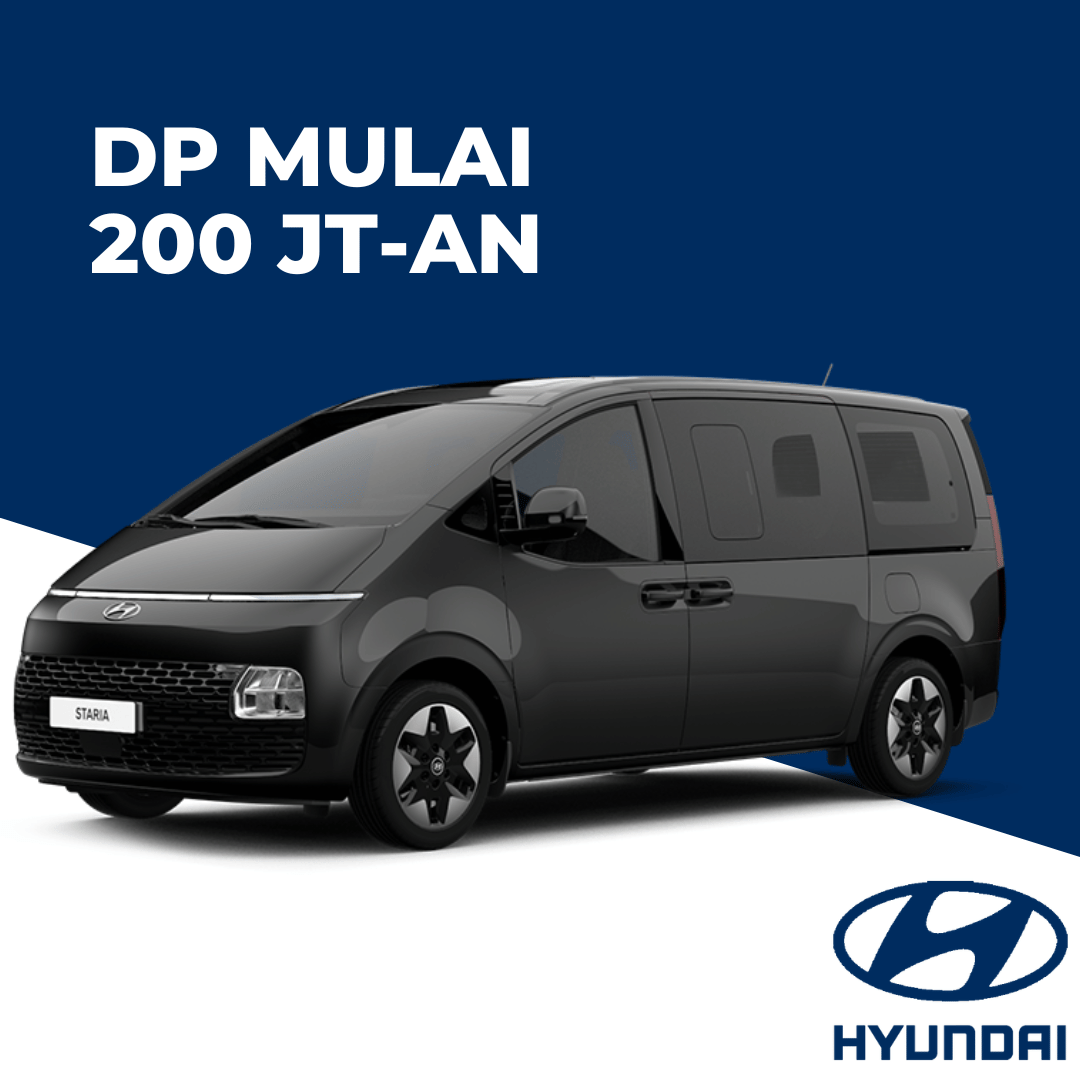 dealer hyundai jakarta selatan - harga staria - kredit staria